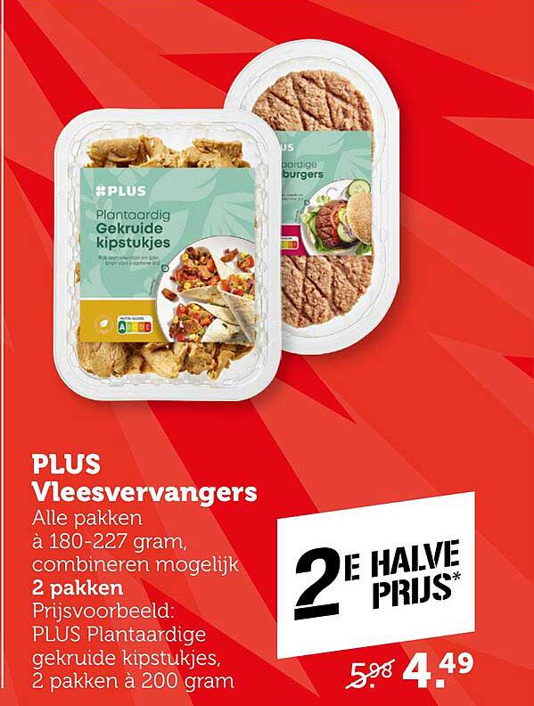 PLUS Vleesvervangers