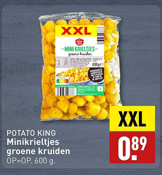 POTATO KING Minikrieltjes groene kruiden