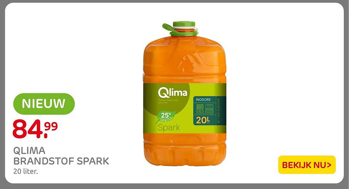 QLIMA BRANDSTOF SPARK