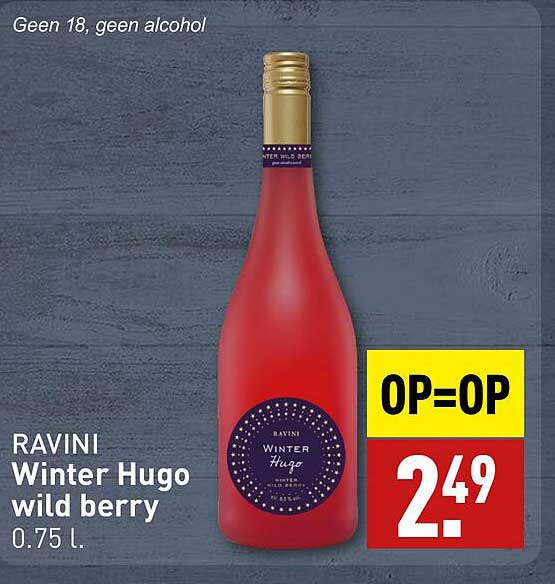 RAVINI Winter Hugo wild berry