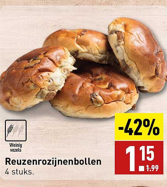 Reuzenrozijnenbollen