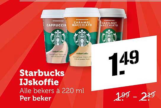 Starbucks IJs koffie