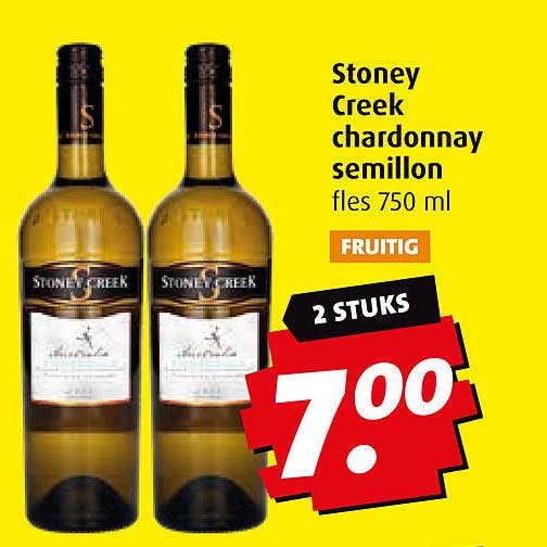 Stoney Creek chardonnay semillon