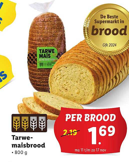 Tarwe-maisbrood