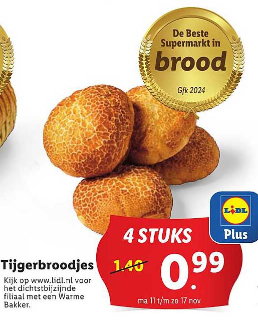 Tijgerbroodjes