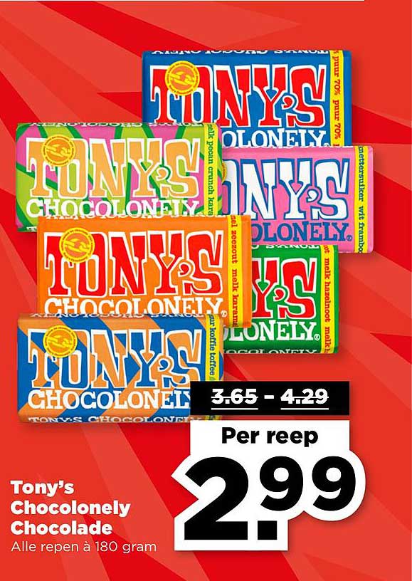 Tony's Chocolonely Chocolade