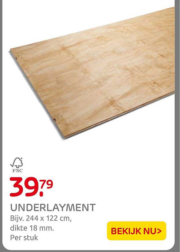 UNDERLAYMENT