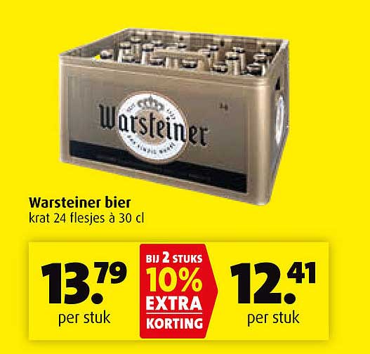 Warsteiner bier