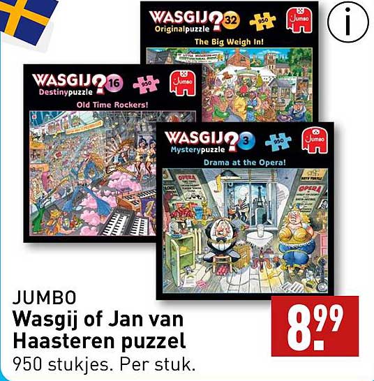 Wasgij of Jan van Haasteren puzzel