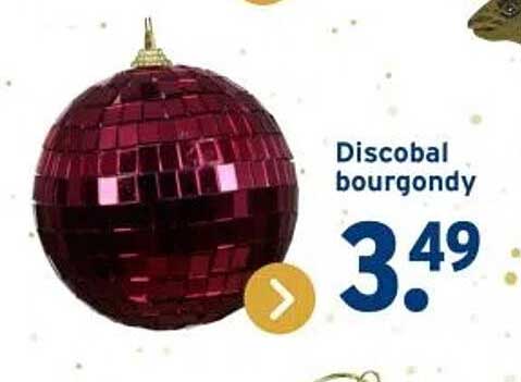 Discobal burgondy