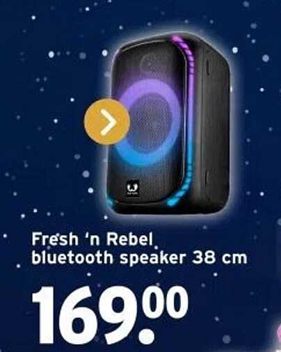 Fresh ‘n Rebel bluetooth speaker 38 cm