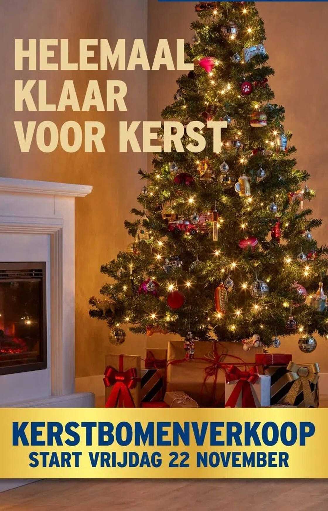 KERSTBOMENVERKOOP