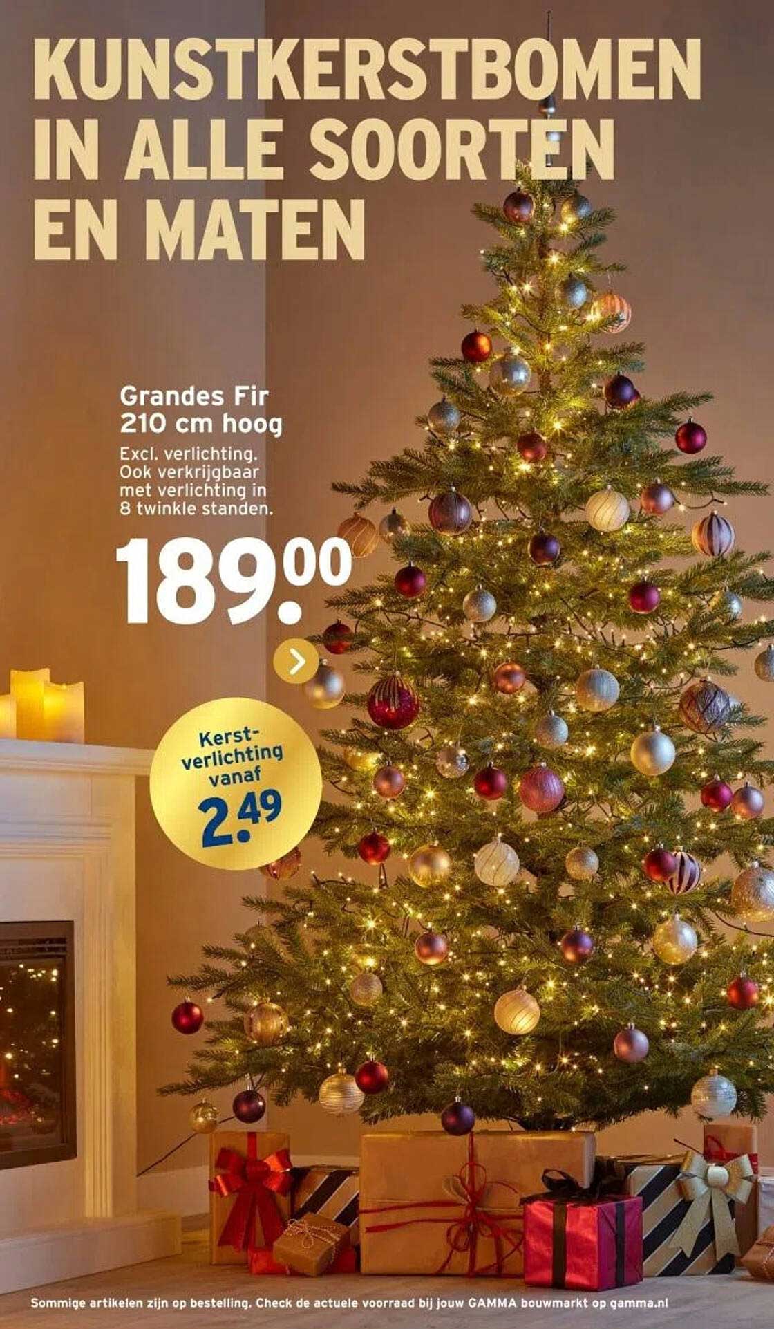 KUNSTKERSTBOMEN IN ALLE SOORTEN EN MATEN