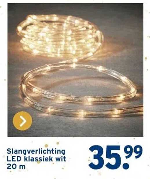 Slangverlichting LED klassiek wit