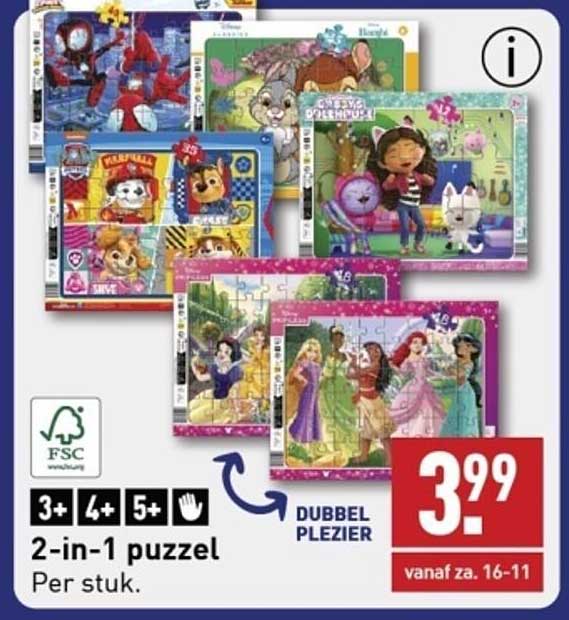 2-in-1 puzzel