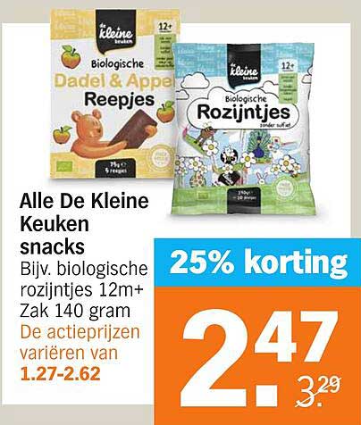 Alle De Kleine Keuken snacks