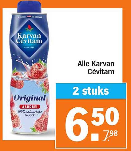 Alle Karvan Cévitam Original Aardbei