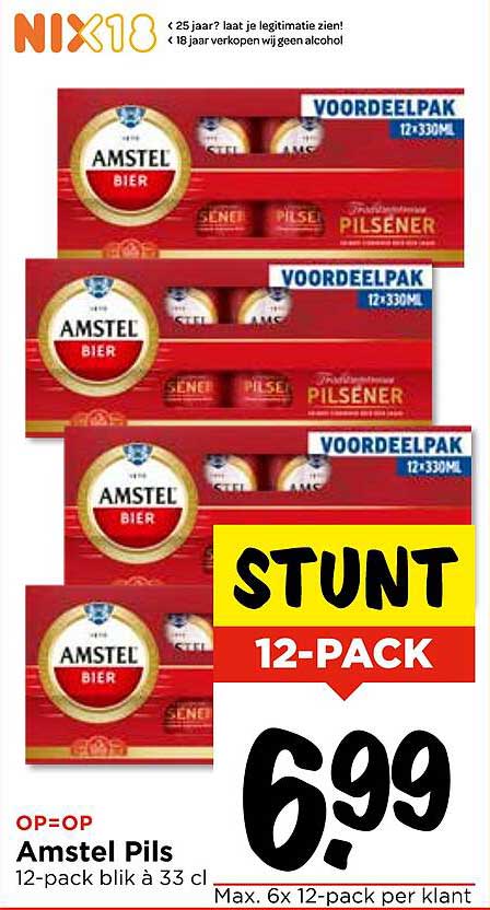 Amstel Pils 12-pack