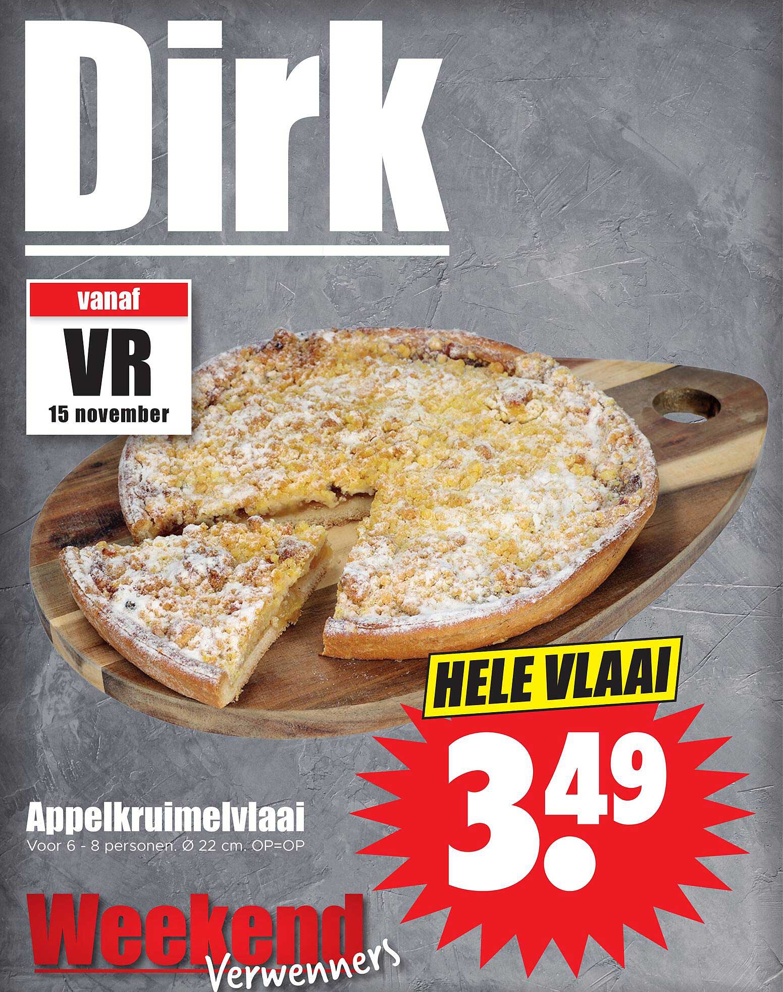 Appelkruimelvlaai