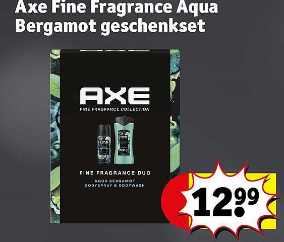 Axe Fine Fragrance Aqua Bergamot geschenkset