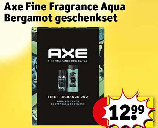 Axe Fine Fragrance Aqua Bergamot geschenkset