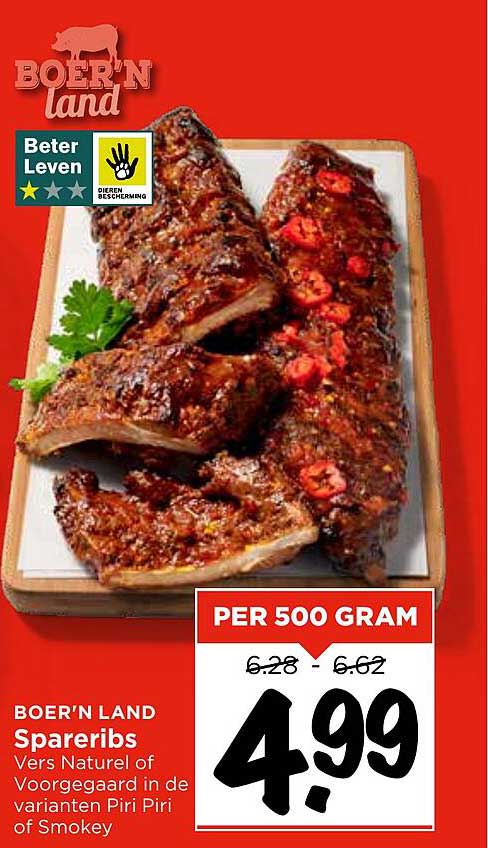 BOER'N LAND Spareribs