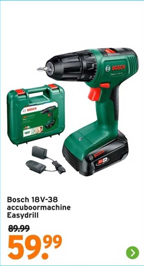 Bosch 18V-38 accuboormachine Easydrill