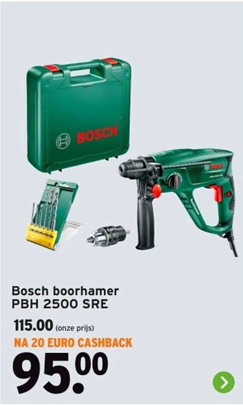 Bosch boorhamer PBH 2500 SRE