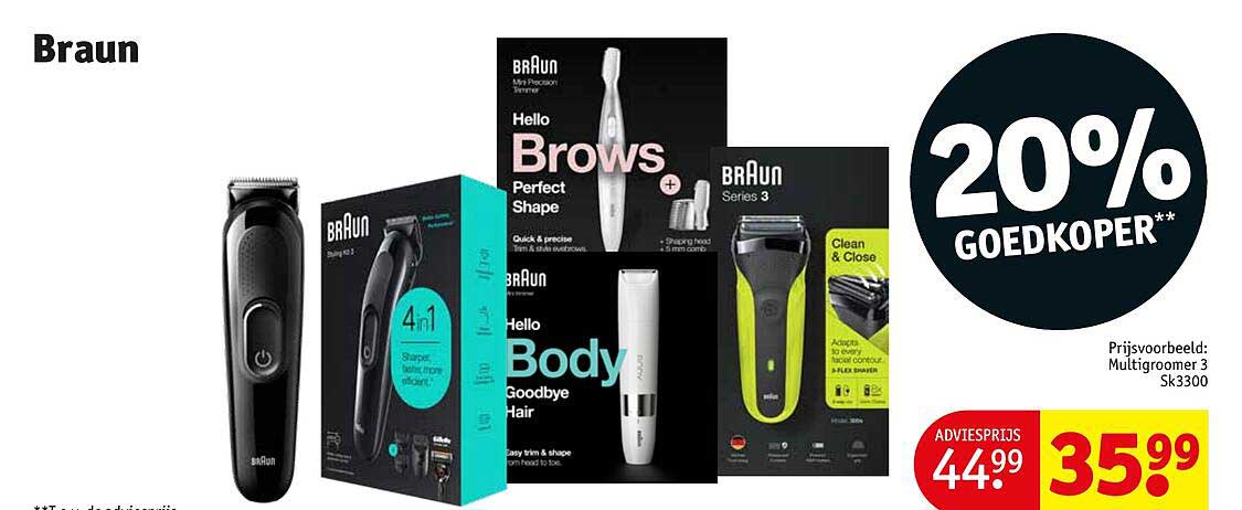 Braun 4-in-1 Trimmer