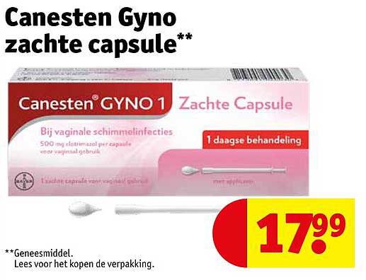 Canesten Gyno zachte capsule**