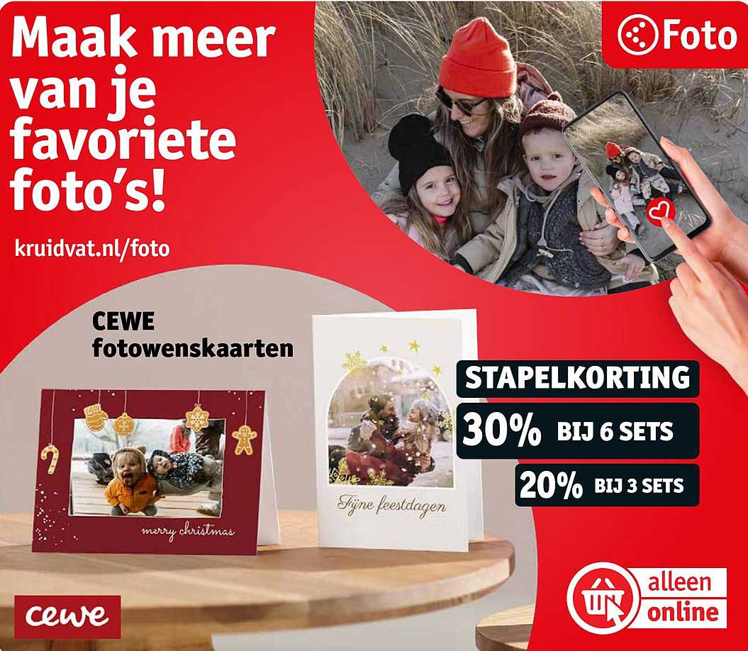 CEWE fotowenskaarten