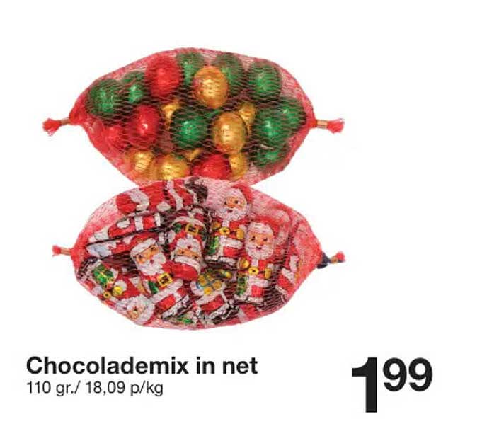 Chocolademix in net