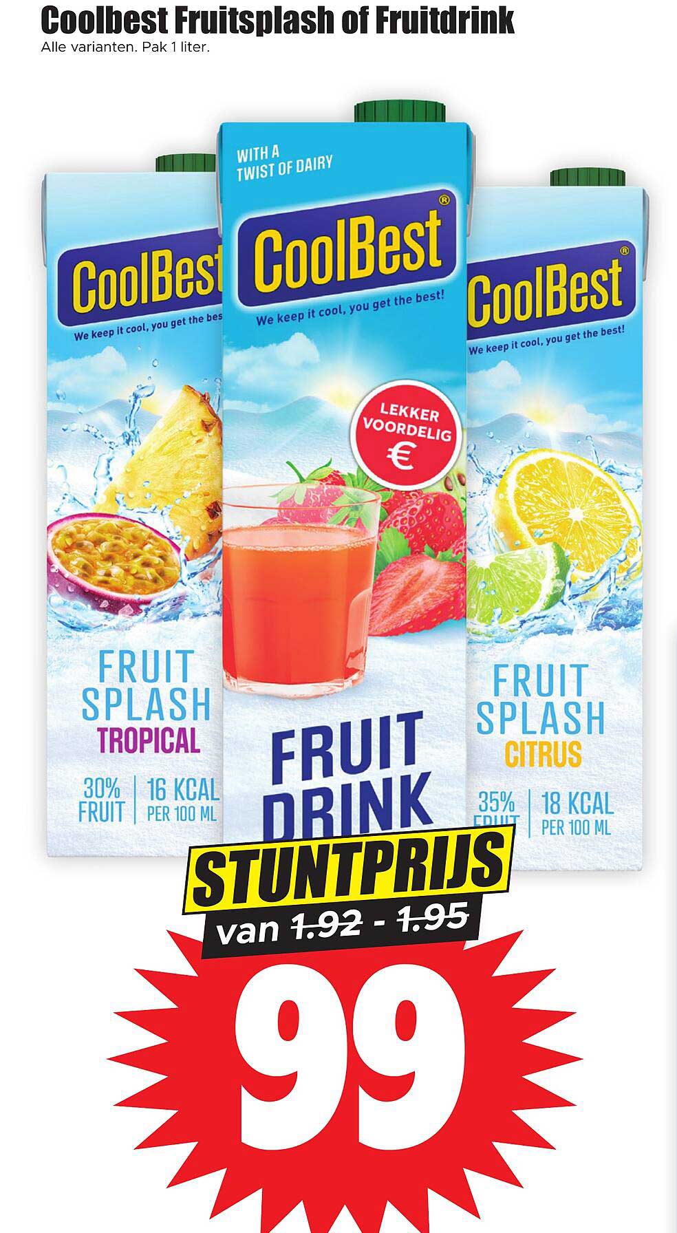 CoolBest Fruitsplash of Fruitdrink