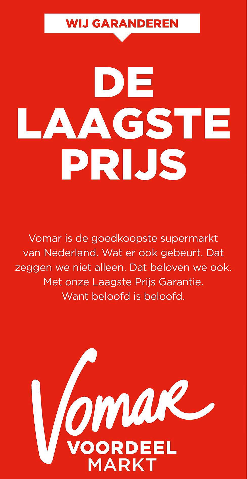 DE LAAGSTE PRIJS