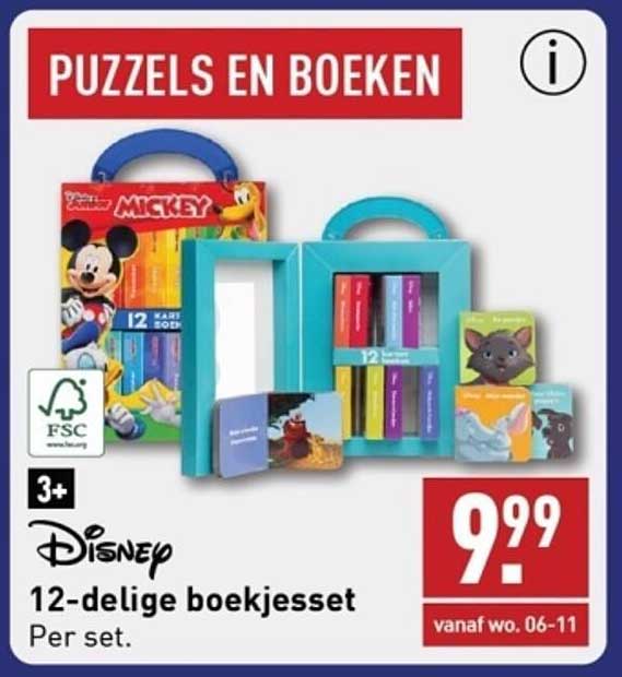 Disney 12-delige boekjeset