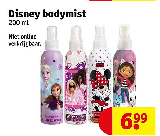 Disney bodymist