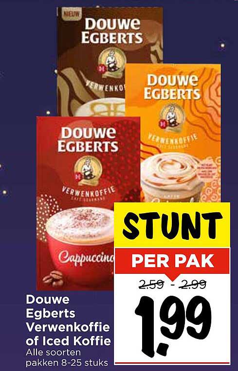 Douwe Egberts Verwenkoffie of Iced Koffie