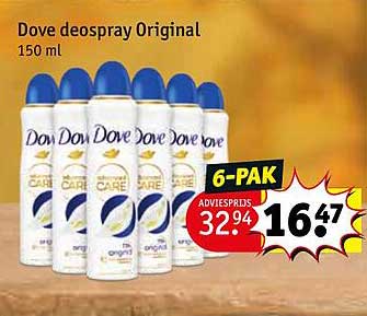 Dove deospray Original