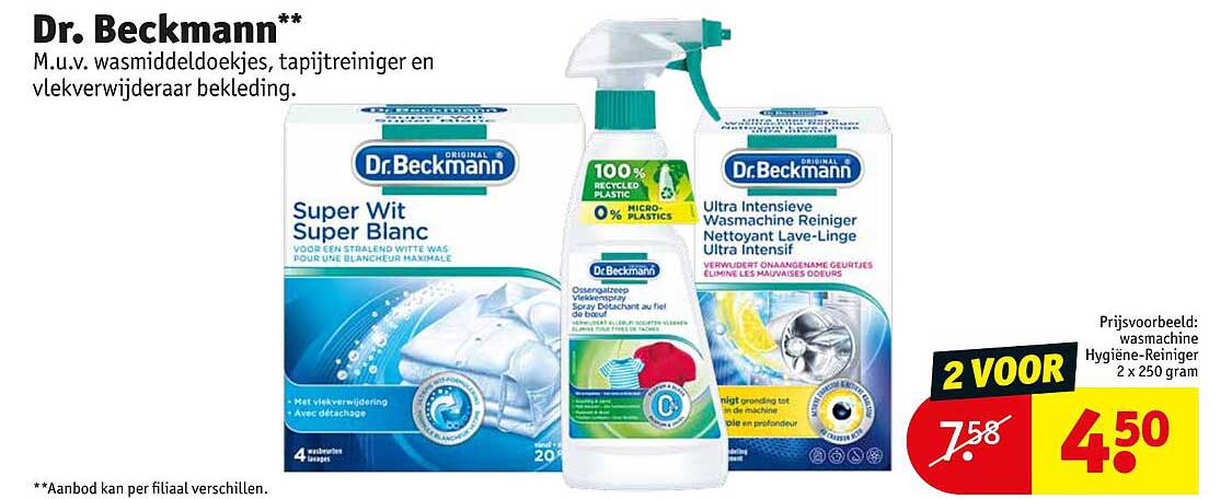 Dr. Beckmann Super Wit Super Blanc