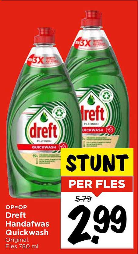 Dreft Handafwas Quickwash Original