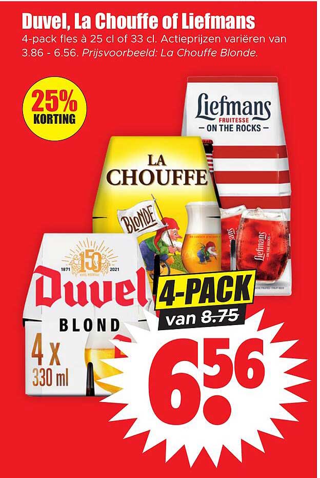 Duvel, La Chouffe of Liefmans