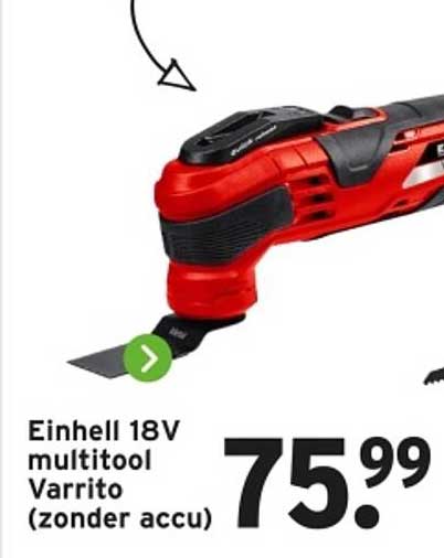 Einhell 18V multitool Varrito