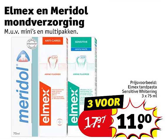 Elmex en Meridol mondverzorging