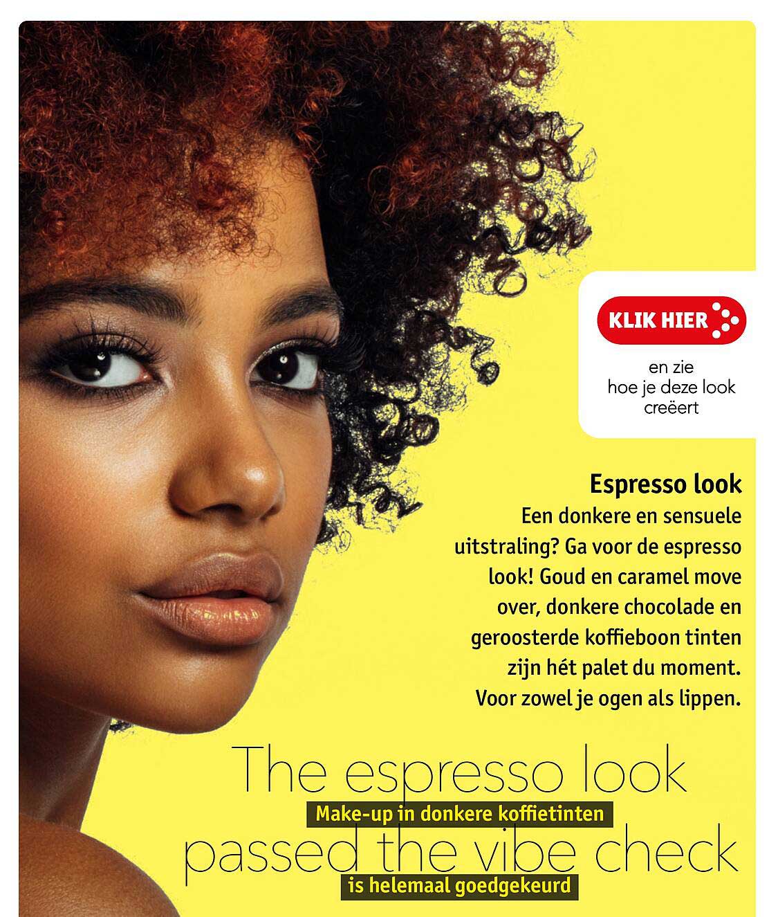 Espresso look