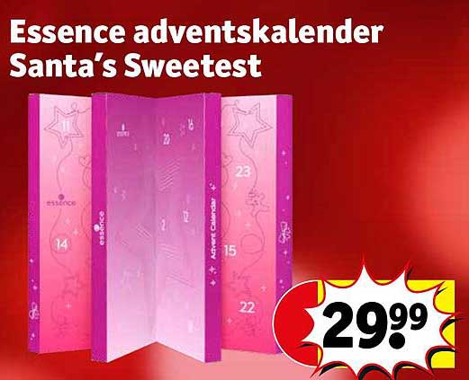 Essence adventskalender Santa’s Sweetest