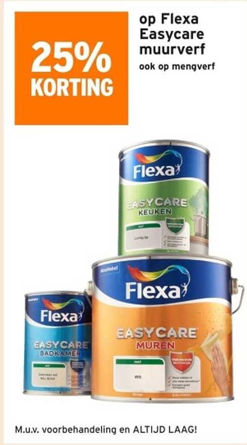 Flexa Easycare muurverf