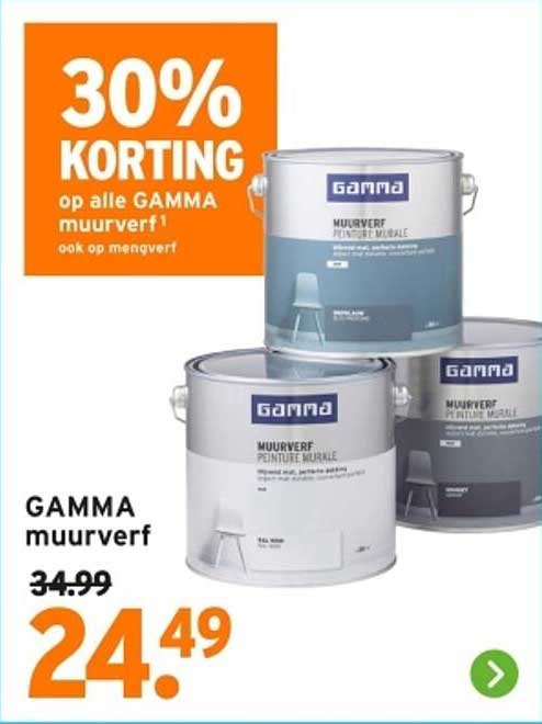 GAMMA muurverf