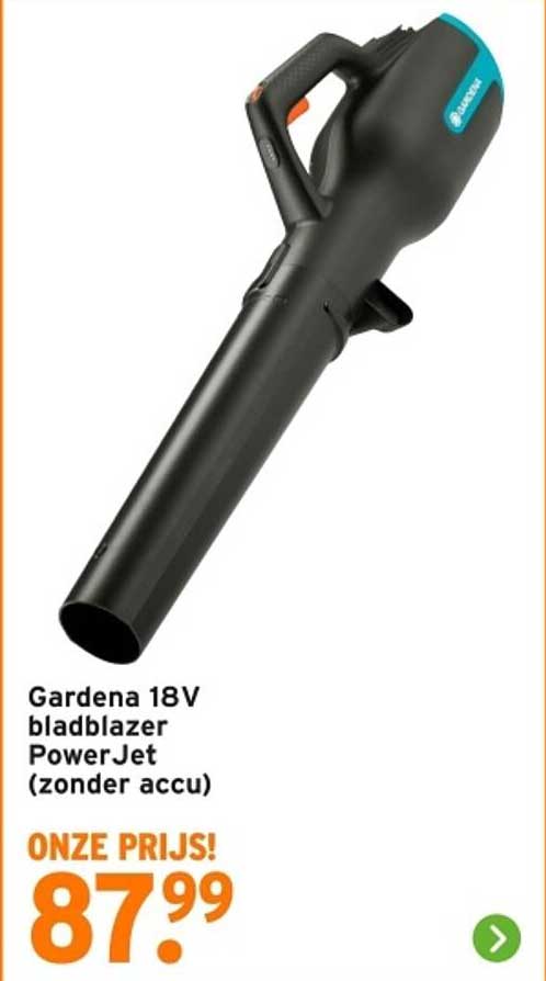 Gardena 18V bladblazer PowerJet (zonder accu)