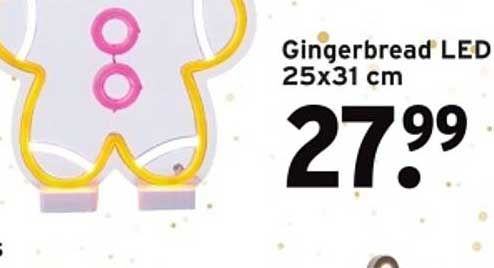 Gingerbread LED