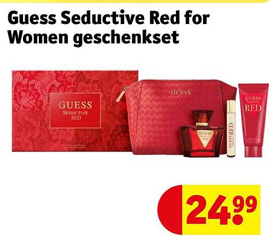 Guess Seductive Red for Women geschenkset